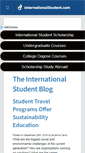 Mobile Screenshot of blog.internationalstudent.com
